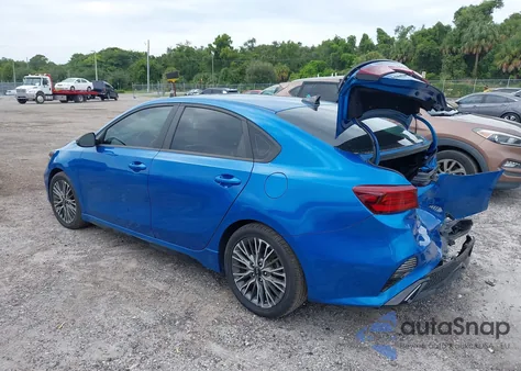 2022 Kia Forte Gt-Line из США, поврежденный, VIN 3KPF54AD2NE422063